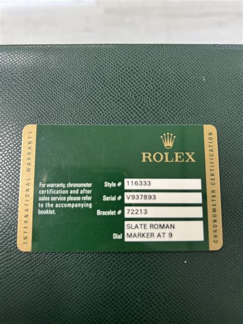 buy rolex warranty card|rolex 5 year warranty.